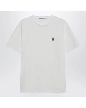 Prada Garmentdyed Jersey Tshirt - White