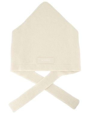 Jacquemus Le Chale Gros Grain - Natural