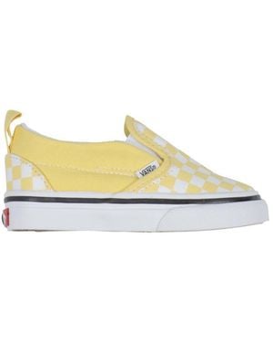 Vans "Theory Checkerboard" Sneaker - Yellow