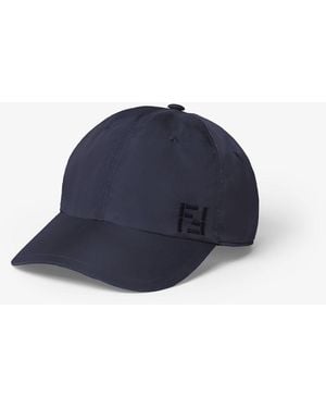Fendi Cappello Da Baseball Con Logo - Blue