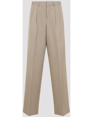 Celine Pleated Pants - Natural