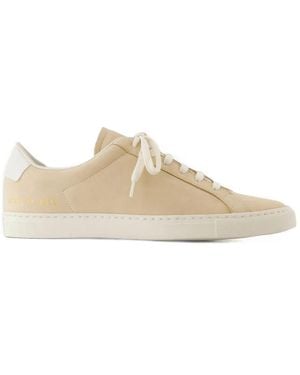 Common Projects Retro Nubuck Trainers - Natural