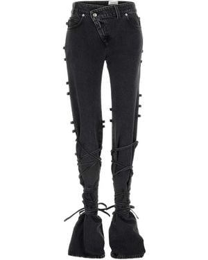 McQueen Denim Trousers*3 - Black