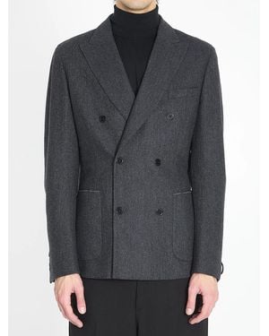 Tonello Wool Jacket - Grey