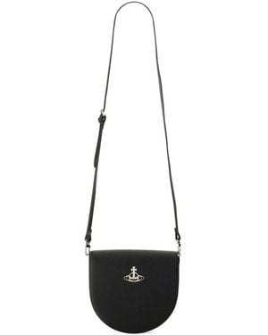 Vivienne Westwood Shoulder Bag Saddle - White
