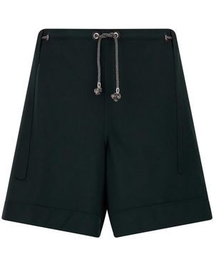 Kiko Kostadinov 'Kyan' Bermuda Shorts - Black