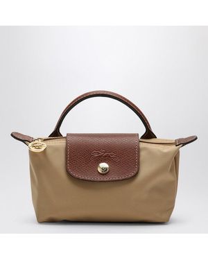 Longchamp Le Pliage Original Clutch Bag - Brown