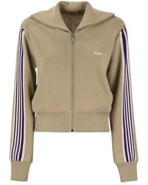 Autry Viscose Knit Jacket - Green