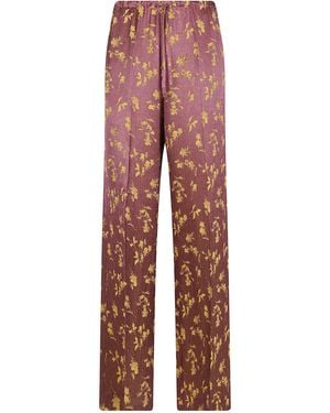 Dries Van Noten "Puvis" Long Pants - Red