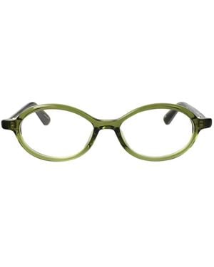 Jacquemus Khaki/ Optical Acetate Glasses - Metallic