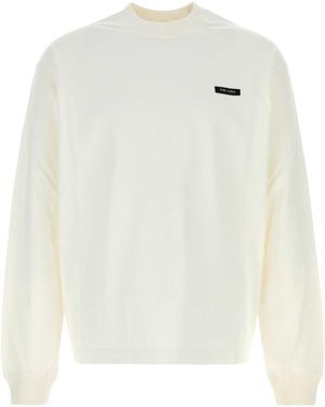 Prada Cotton Sweatshirt - White