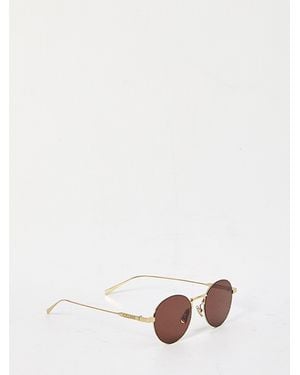 Celine Metal Frame 28 Sunglasses - Natural