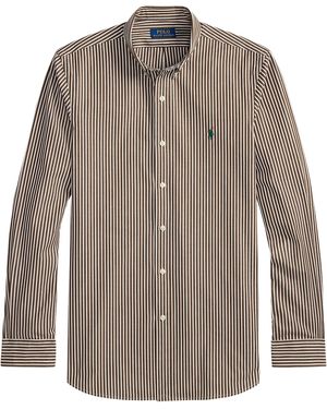 Ami Paris Monogram Fold-Over Hat - Brown