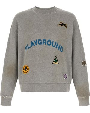 Song For The Mute 'Playground' Jumper - Grey