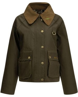 Barbour "Modern Spey" Lightweight Jacket - Green