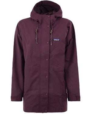 Patagonia Recycled Nylon Hooded Parka - Purple