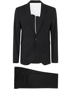 DSquared² Virgin Wool Two-Piece Suit - Black