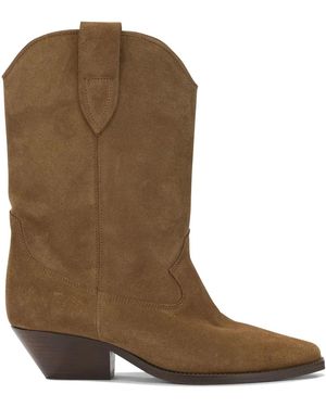 Isabel Marant "Duerto" Cowboy Boots - Brown