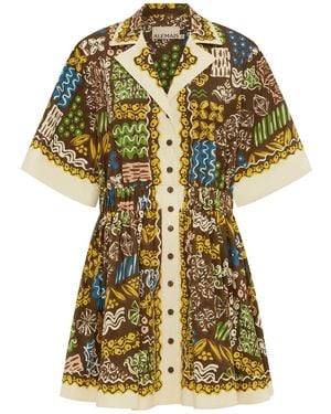 ALÉMAIS Minnie Mini Dress - Multicolour