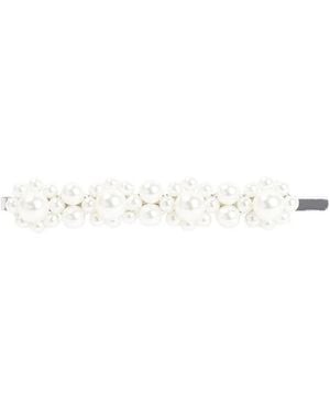 Simone Rocha Medium Flower Hair Clips - White