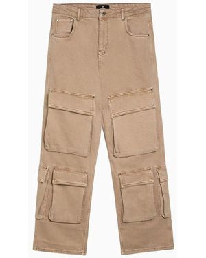 Represent R3Ca Denim Cargo Pants - Natural