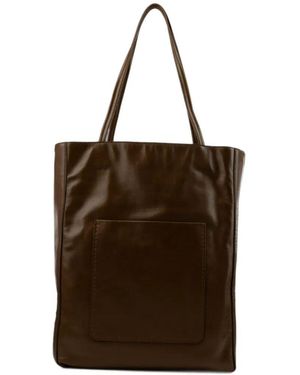 Phoebe Philo "Paper" Tote - Brown