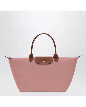 Longchamp Tea Color L Le Pliage Original Handbag - Red