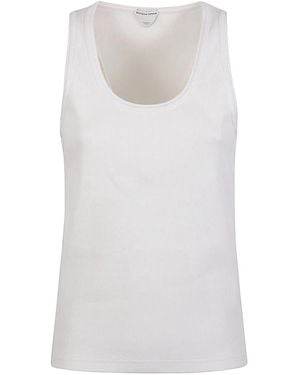 Bottega Veneta Cotton Tops - White