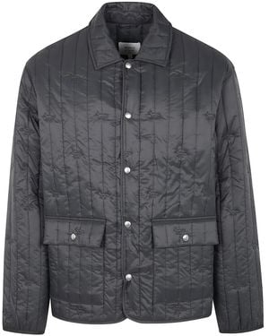 Maison Kitsuné Maison Kitsuné Quilted Blouson - Gray