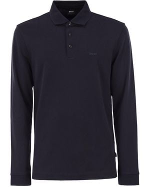BOSS Regular Fit Polo Shirt - Blue