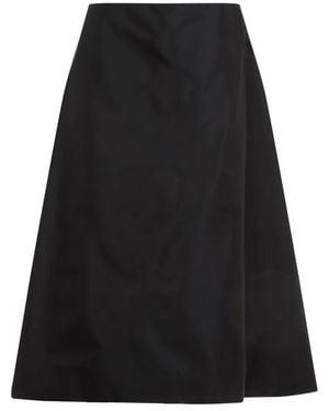 Marni Polyamide Midi Skirt - Black
