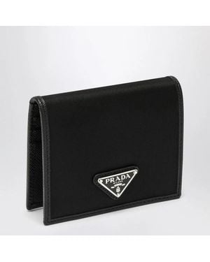 Prada Nylon Wallet - Black