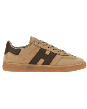 Hogan Leather Rubber Shoes - Brown