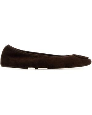 Tory Burch Reva Ballerinas - Brown