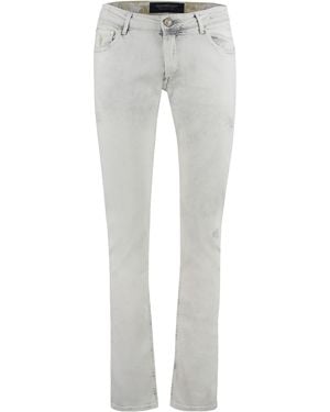 handpicked Orvieto Slim Fit Jeans - Grey