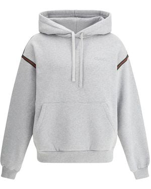 Gucci Cotton Hoodie - Gray