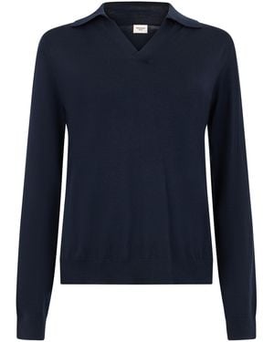 Weekend by Maxmara Jumper Made Of Wool And Cashmere - Blue