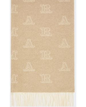 Max Mara Mxawsklause Stole - Natural