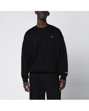Tatras Cotton Sweatshirt With Embroidered Logo - Black