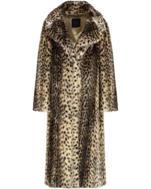 BB COUTURE Faux Fur Coat - Multicolor