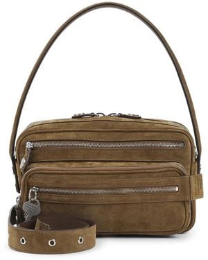 Acne Studios Camero Party Leather Shoulder Bag - Brown