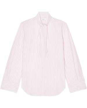 Givenchy Cocoon Striped Shirt - Pink
