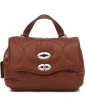 Zanellato "Postina Lunaria" Small Handbag - Brown