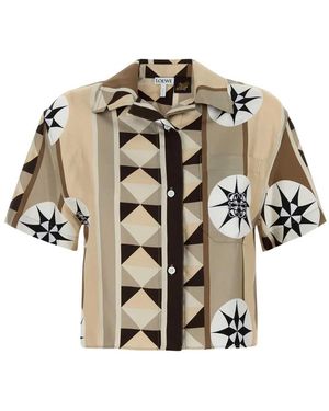 Loewe Satin Paula S Ibiza Shirt - Multicolour