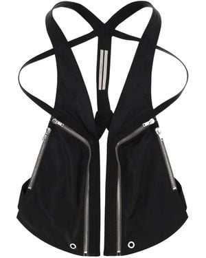 Rick Owens "Bauhaus" Vest - Black
