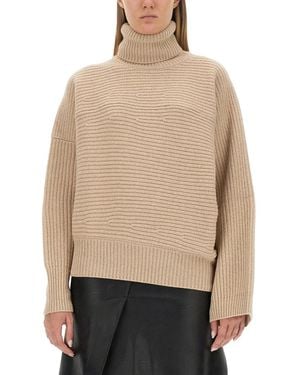 Stella McCartney Turtleneck Shirt - Natural