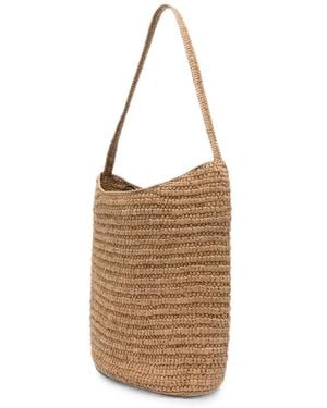 The Row Raffia Soul Bag - White