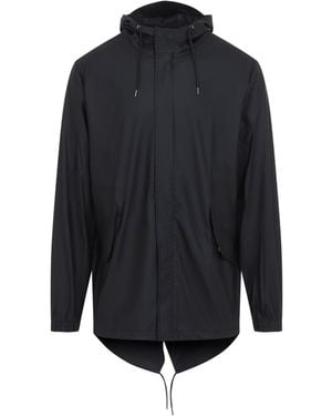 Rains Fishtail Jacket - Blue