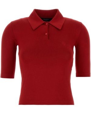 Gucci Knitwear Tops - Red