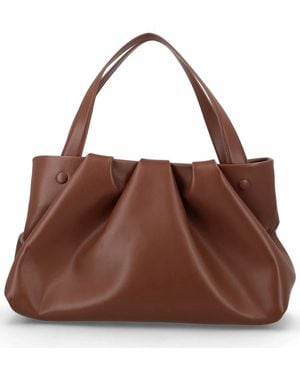 THEMOIRÈ Recycled Shoulder Bag - Brown